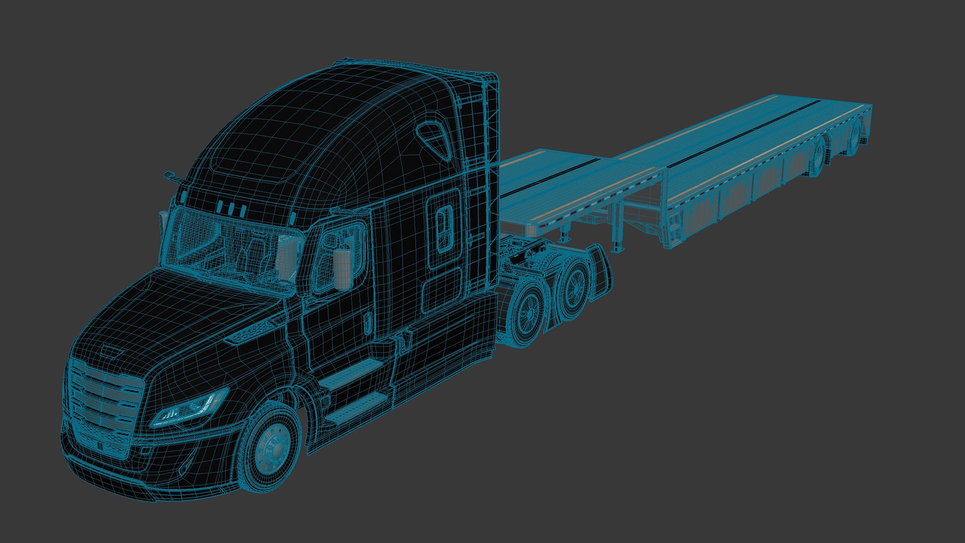 3D Semi Truck Sleeper Cab Generic Flatbed Trailer 04 https://p.turbosquid.com/ts-thumb/P2/ZgJ0Mf/Ld/semitrucksleepercabgenericflatbedtrailer04_05/jpg/1783425862/1920x1080/fit_q87/ce11cbdc4e1051022c61c92c4078540748c47c15/semitrucksleepercabgenericflatbedtrailer04_05.jpg
