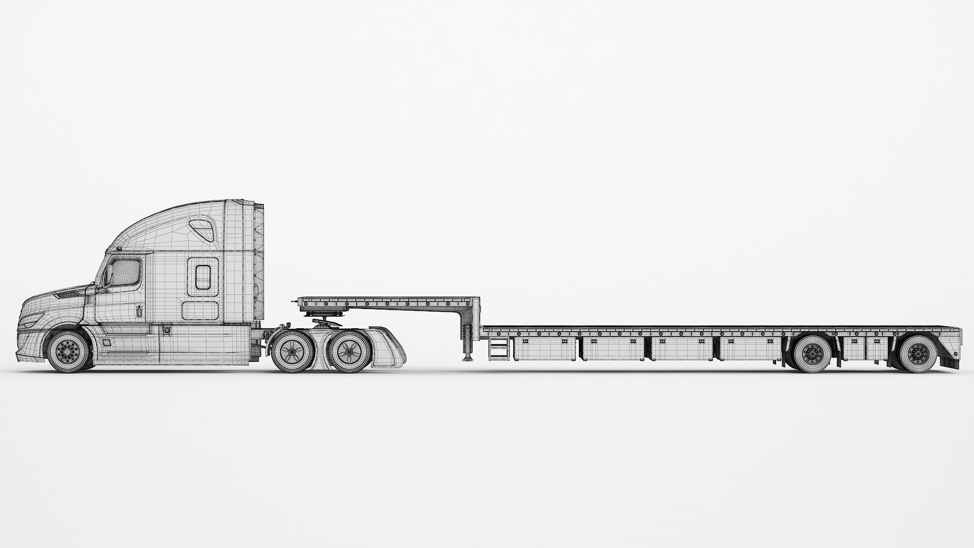 3D Semi Truck Sleeper Cab Generic Flatbed Trailer 04 https://p.turbosquid.com/ts-thumb/P2/ZgJ0Mf/al/wire0002/jpg/1783425834/1920x1080/fit_q87/cc6a8d80bce06664fd46a47ea780c7a86bfb0bb6/wire0002.jpg