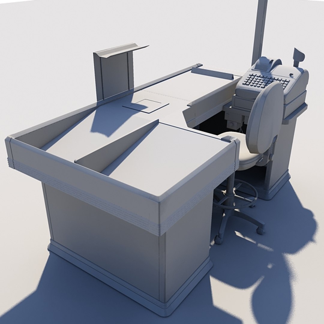 cash counter supermarket register max