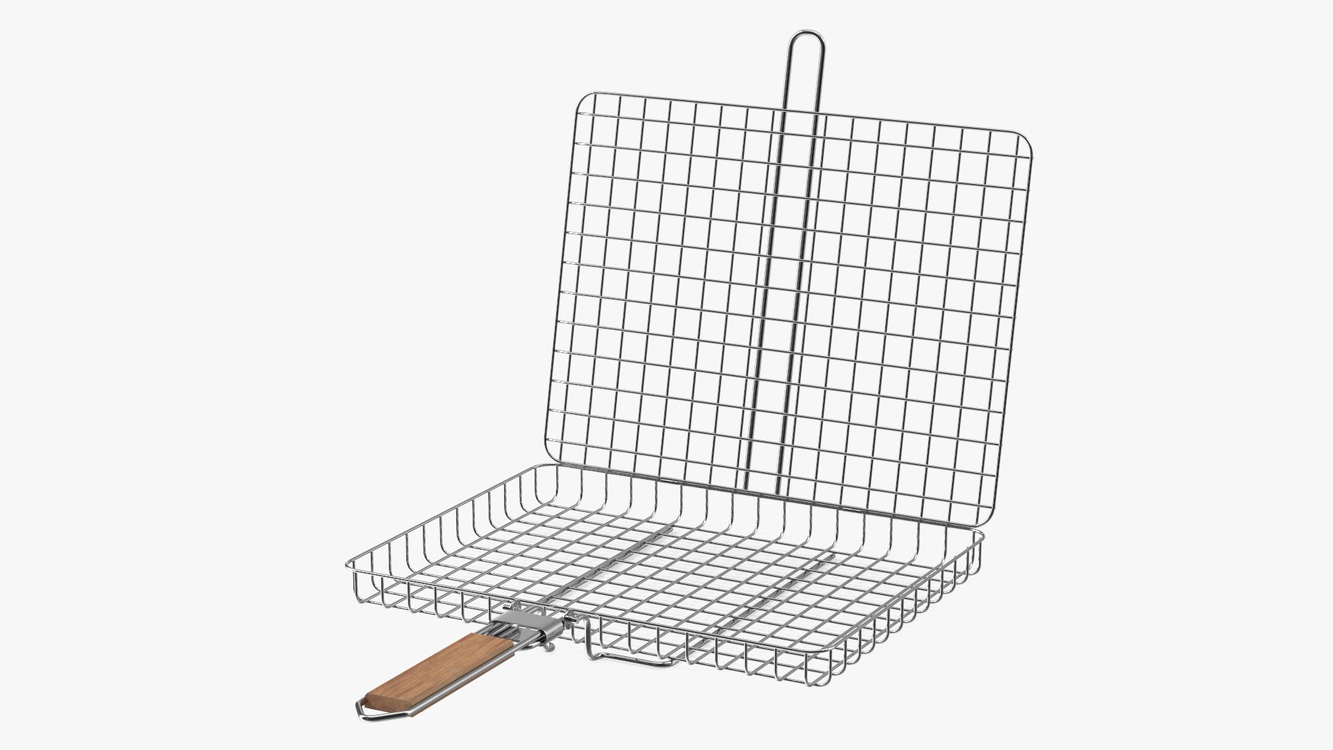 BBQ Handle Grill 3D model preview