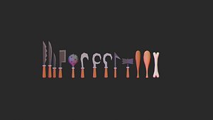 MELEE WEAPON SET model