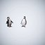 penguins animation 3D model