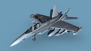 Boeing EA-18G Growler V05 3D model