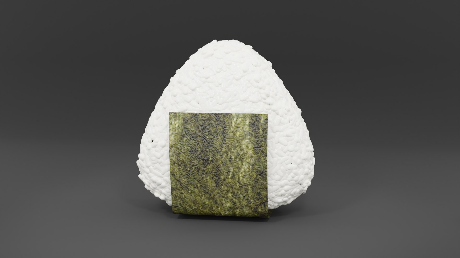 3D Onigiri Rice Ball - TurboSquid 1939339