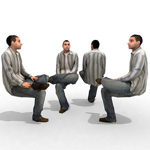 3d Model - Casual Male #11