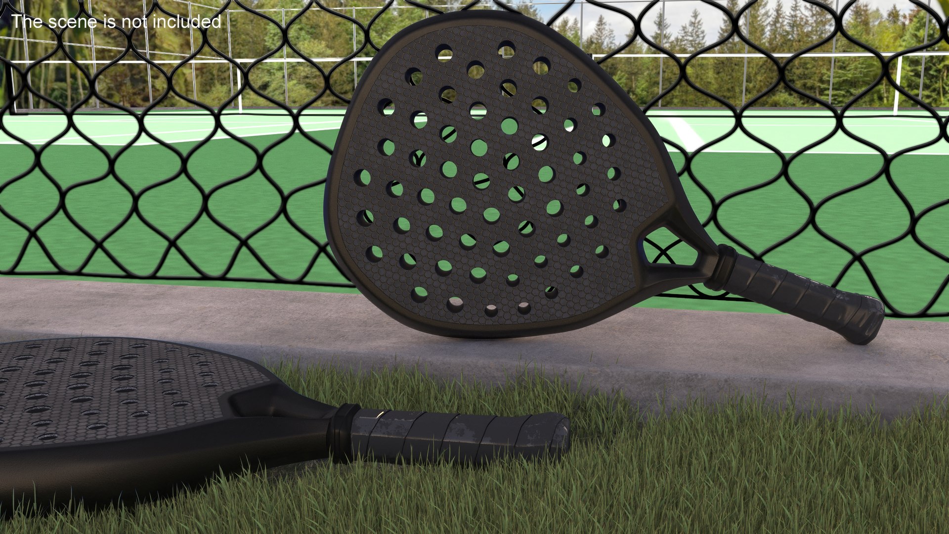 3D Model Padel Tennis Racket - TurboSquid 2234666