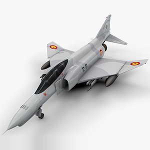 3D mcdonnell douglas f-4 model