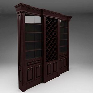 wine case 3d model