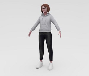 Cartoon Woman