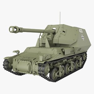 3D model sdkfz marder auf green