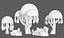 Trees Cartoon V38 3D model