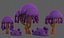 Trees Cartoon V38 3D model
