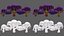 Trees Cartoon V38 3D model
