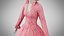 Vestido tamanho 30 Ultra Vermelho com Estampa