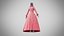 Vestido tamanho 30 Ultra Vermelho com Estampa