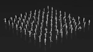 3D HD People 15 Talking