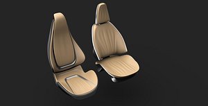 concept seats 3D model