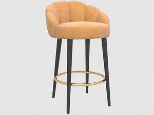 3D olympia counter stool munna model