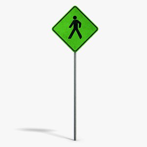 Pedestrian Sign model