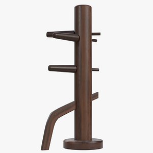 Martial arts wooden dummy