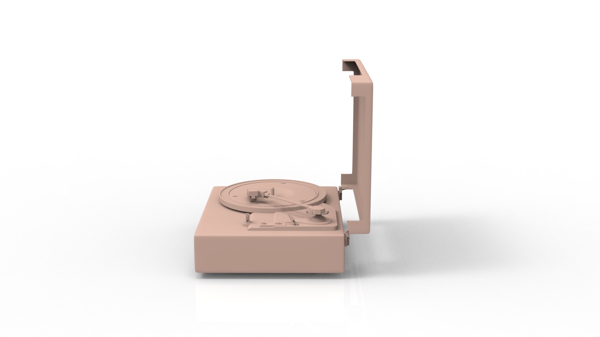 3D Record Player Model - TurboSquid 2125620