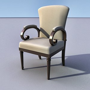 3d 3ds chair armchair