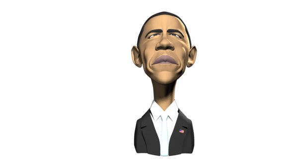 obama caricature ma