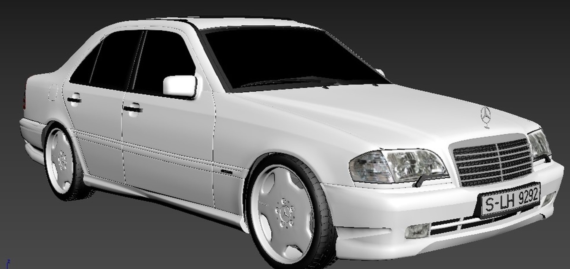 メルセデスベンツW202 C43 AMG3Dモデル - TurboSquid 1333232