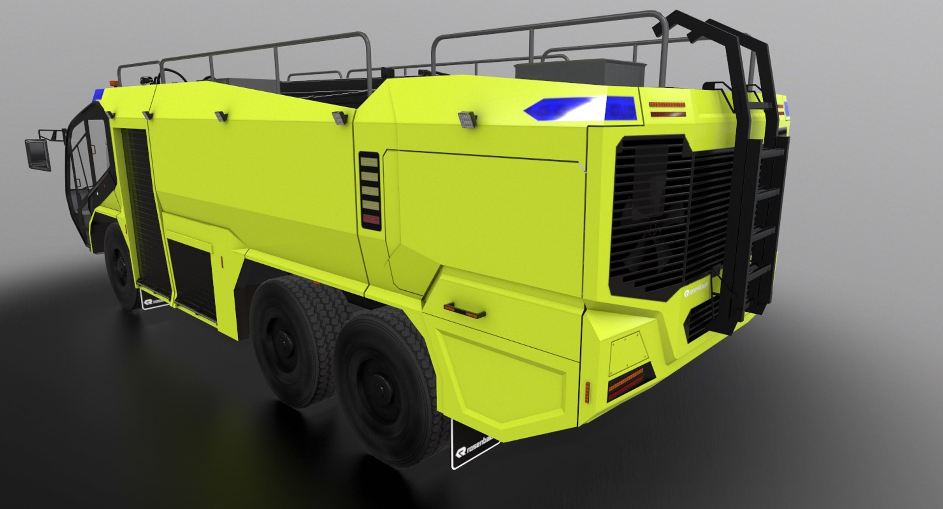 Rosenbauer Panther 6x6 Model - TurboSquid 1353083