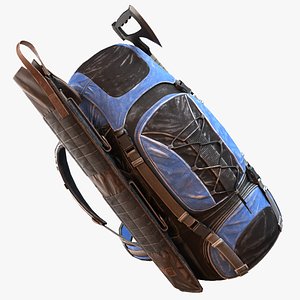 survivor s backpack 3d max