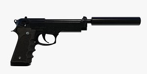 3D weapon gun model