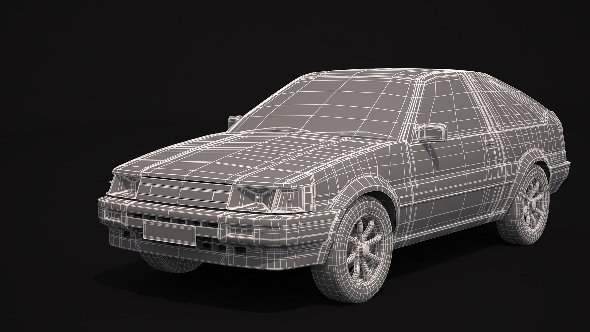 Toyota Ae86 Levin - 3D - TurboSquid 1502063