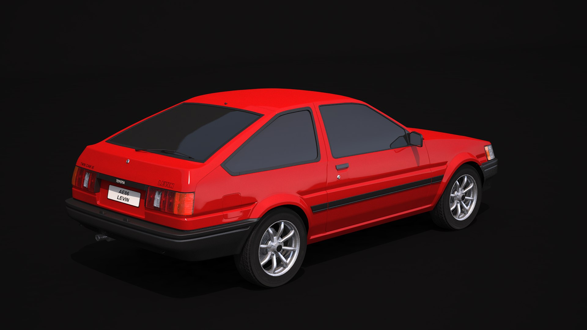 Initial D AE86 3D Print Model In Other 3DExport, 42% OFF