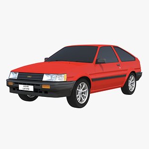 Toyota AE86 Levin - No Interior