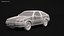 Toyota AE86 Levin-인테리어 없음