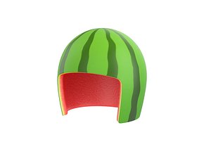 Watermelon Helmet 3D model