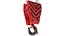 Crochet de grue rouge détaillé