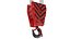 Crochet de grue rouge détaillé