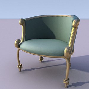 chair armchair 3ds