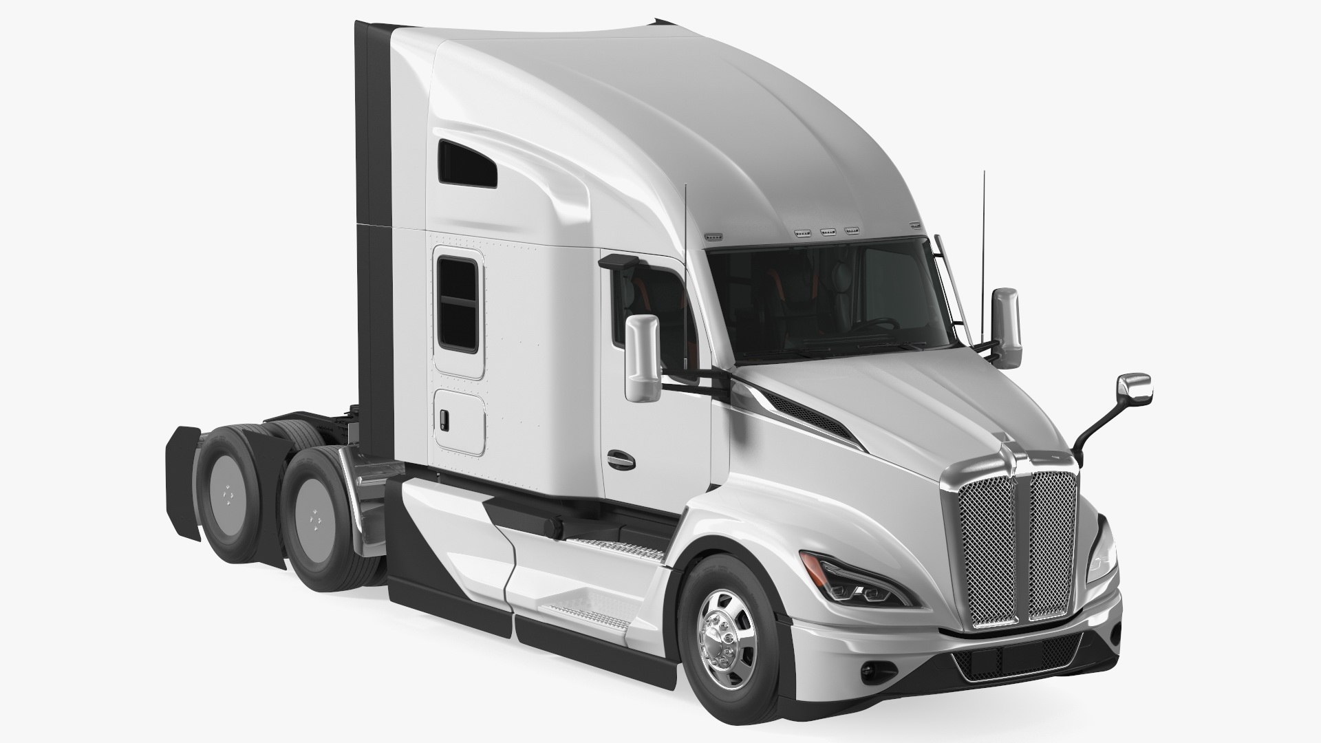 New Generation Truck Rigged 3D model preview