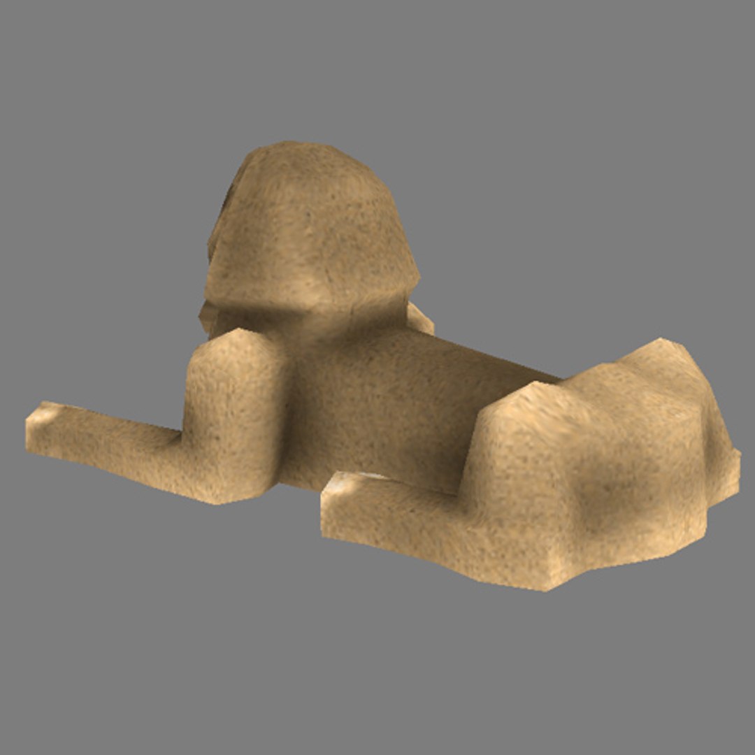 3d Sphinx - Model