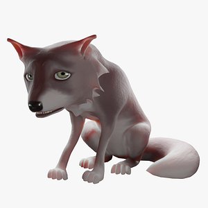 Wolf-2 Cartoon 3D