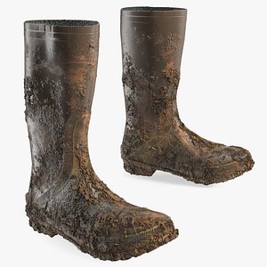 Dirty Rubber Boots