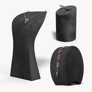 Silver Gewelry on Stand Collection