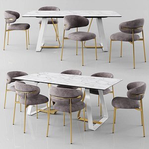 3D model calligaris sunshine tavalo table