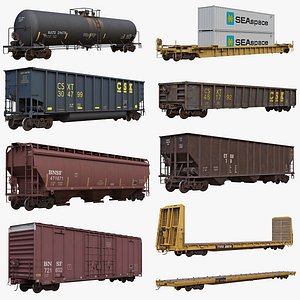Big Railcars Train Collection
