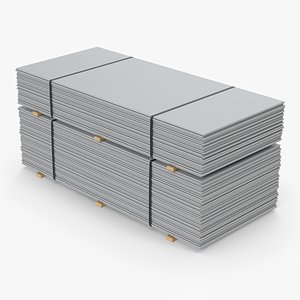 Drywall Pallet 3D model
