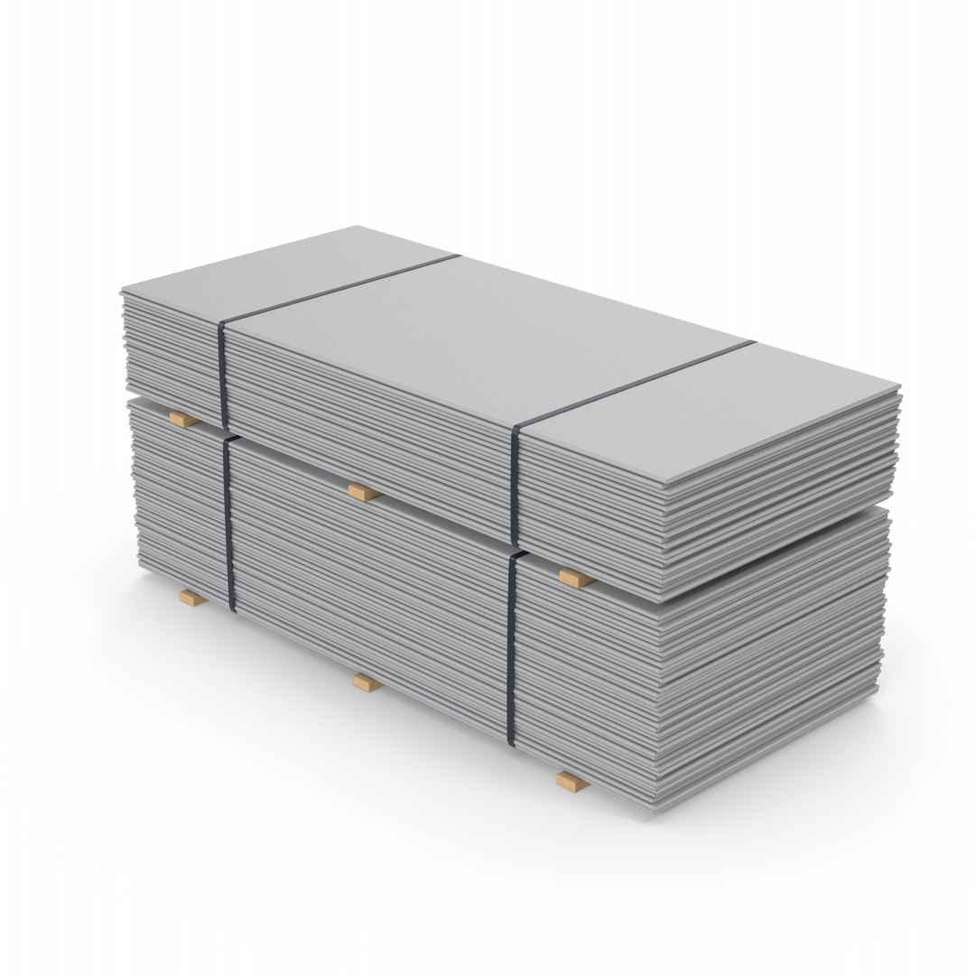 How Much Is A Pallet Of Drywall Drywall Pallet 3D Model - TurboSquid 2075903