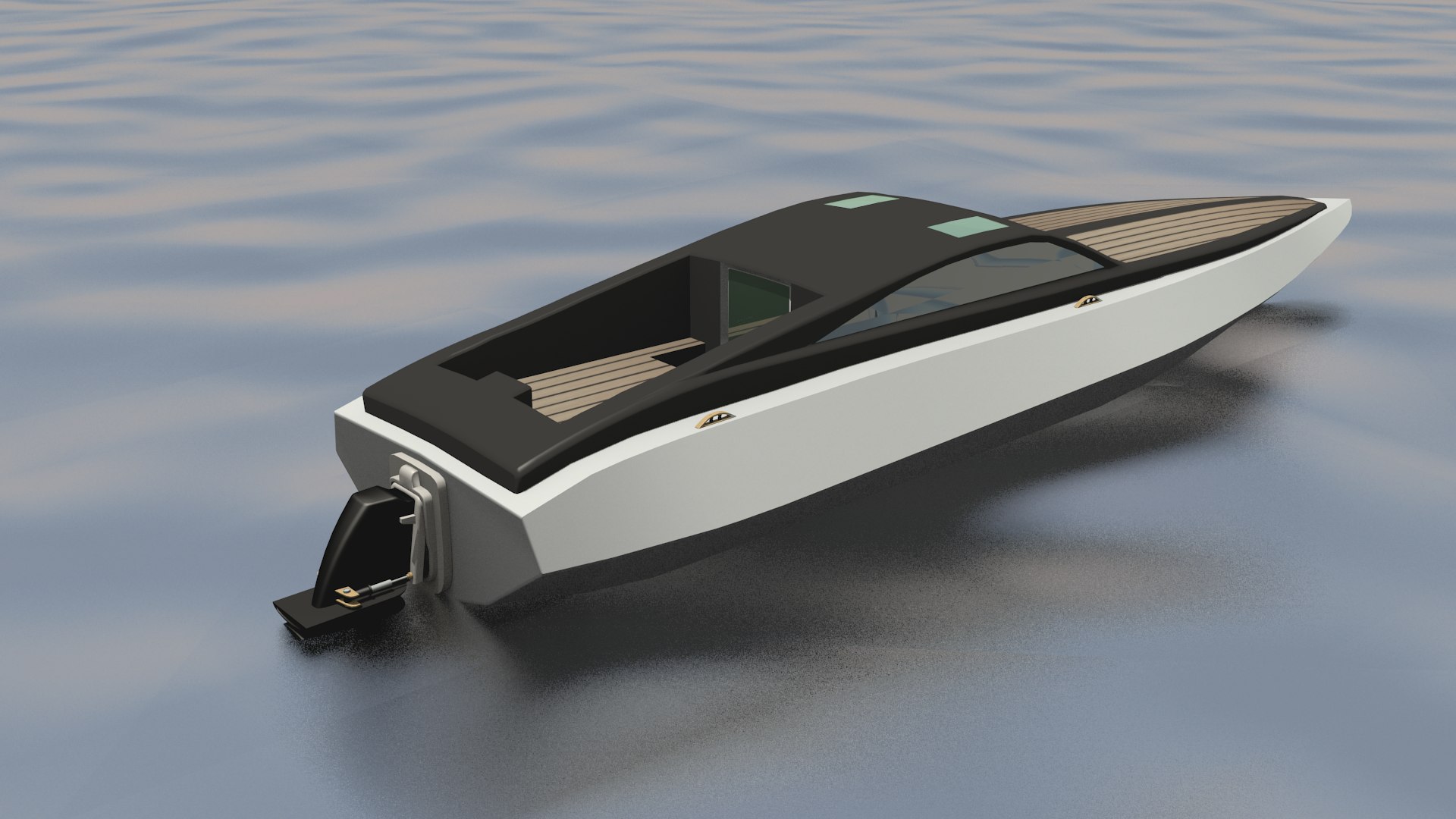 3d model boat