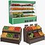 Supermarkt-Lebensmittel-Display-Kollektion
